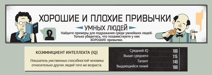 Хорошие и плохие привычки умных людей